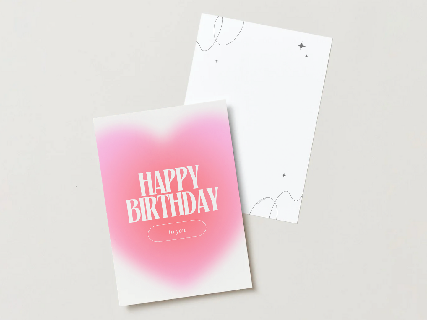 ,,pink Happy Birthday''