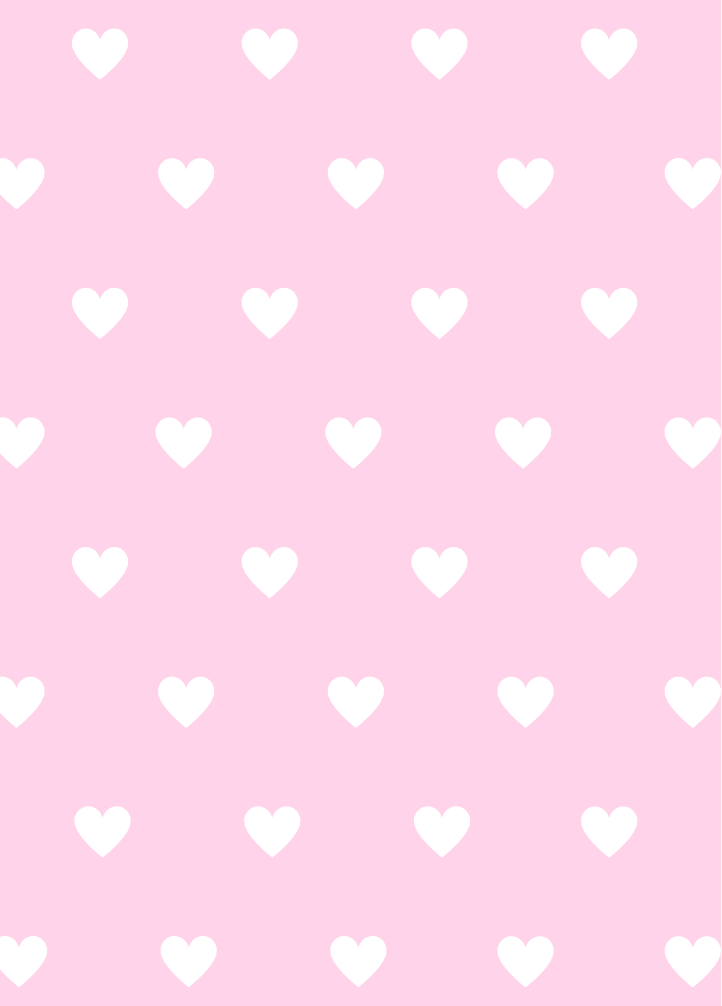 white hearts