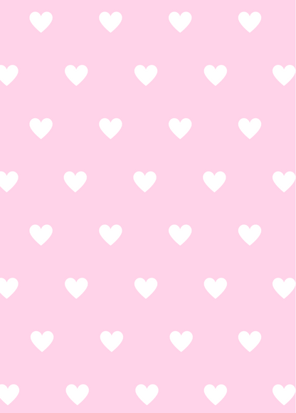 white hearts