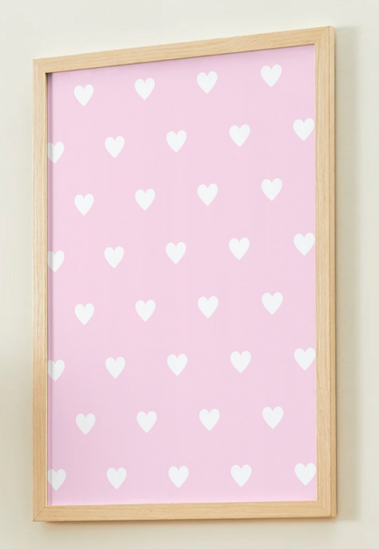 white hearts