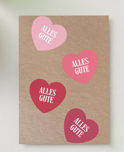,,Alles Liebe Karte'