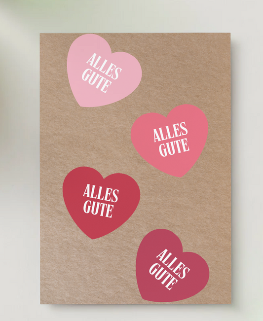 ,,Alles Liebe Karte'