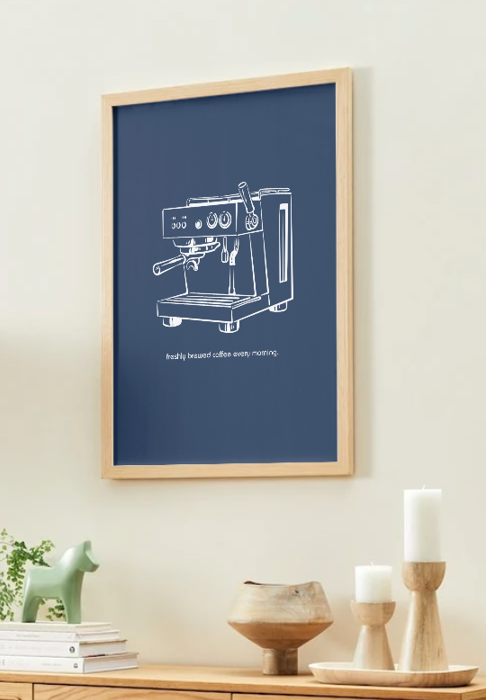 freshly brewed coffee every day